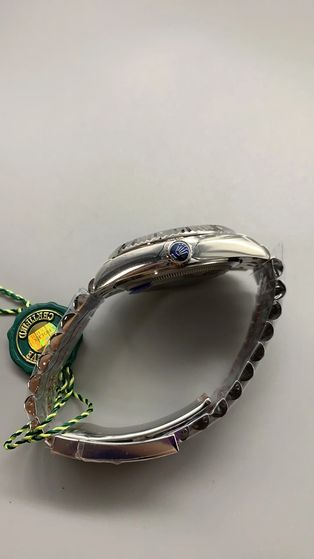Rolex Green Dial — photographed off the sweep