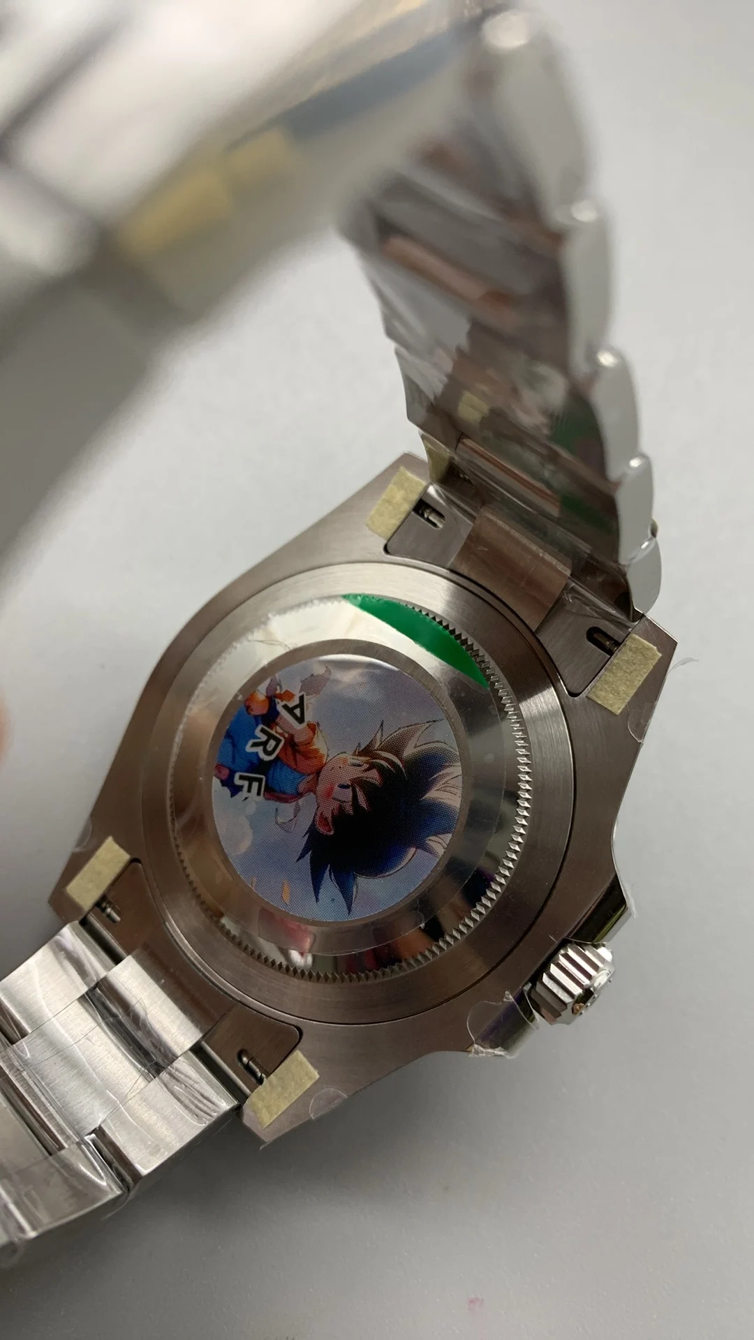 Rolex Green Dial — photographed off the sweep