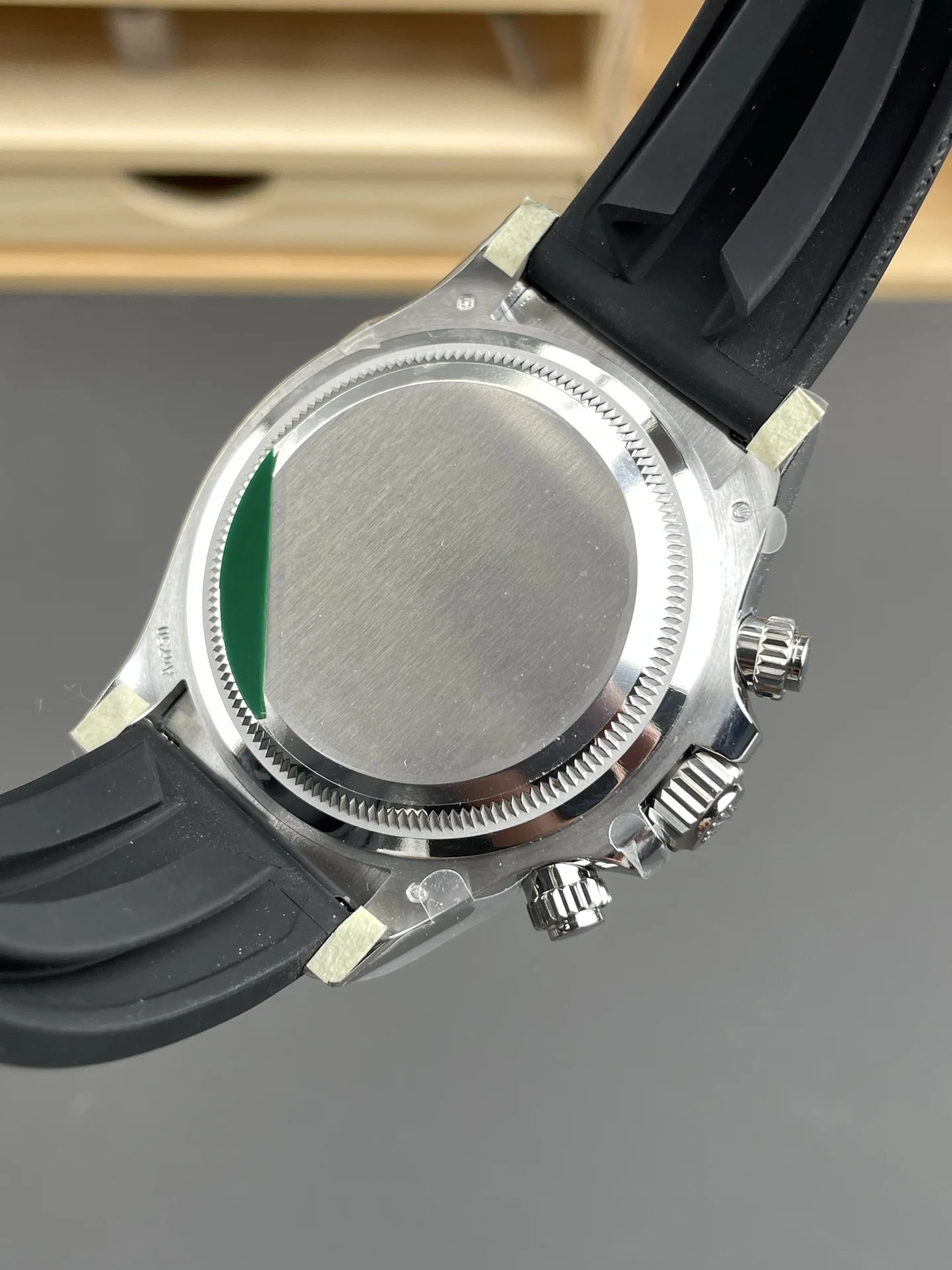 Rolex Le Mans Diamond-Set 40mm — photographed off the sweep