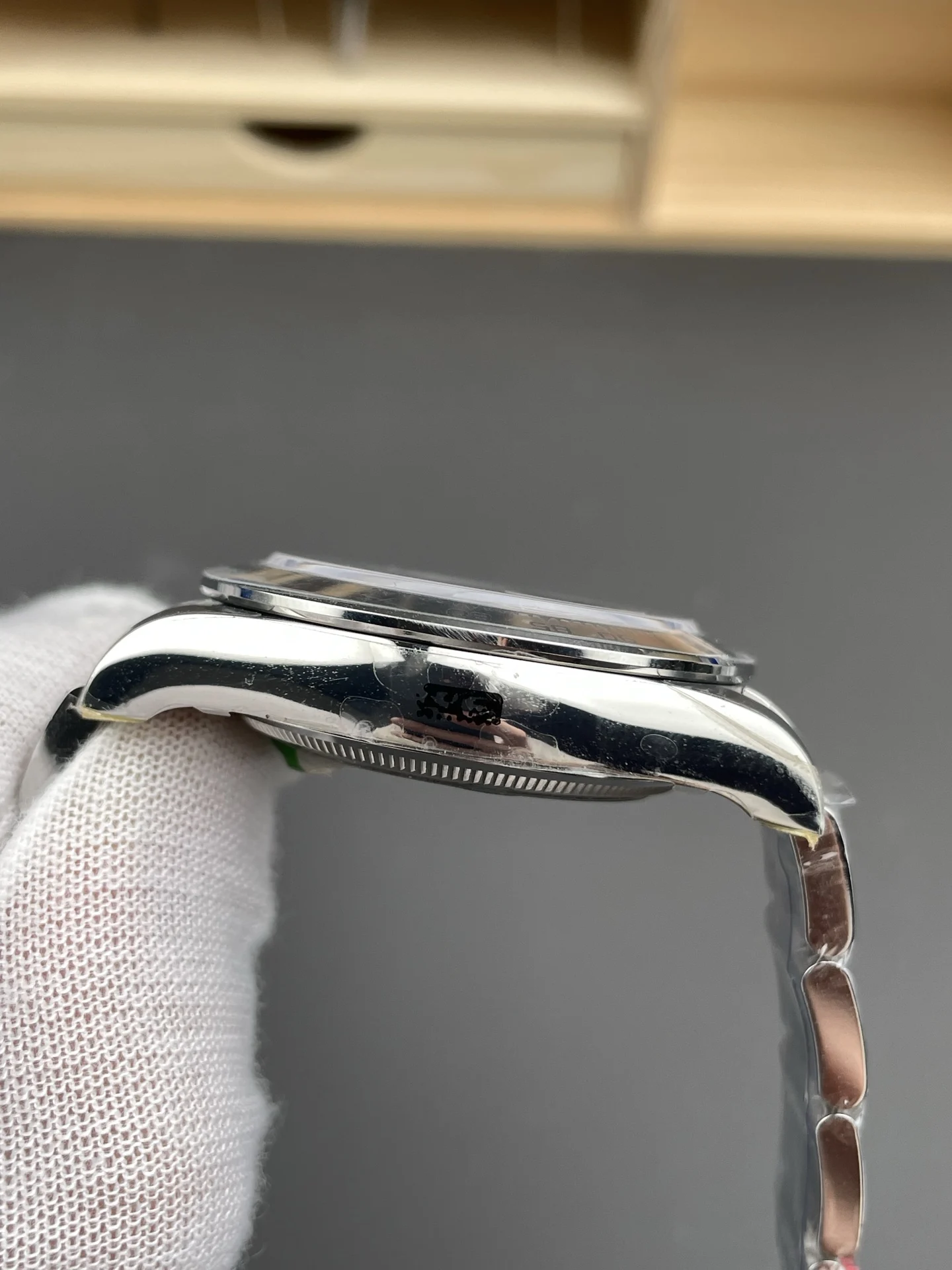 Rolex Le Mans Meteorite — photographed off the sweep