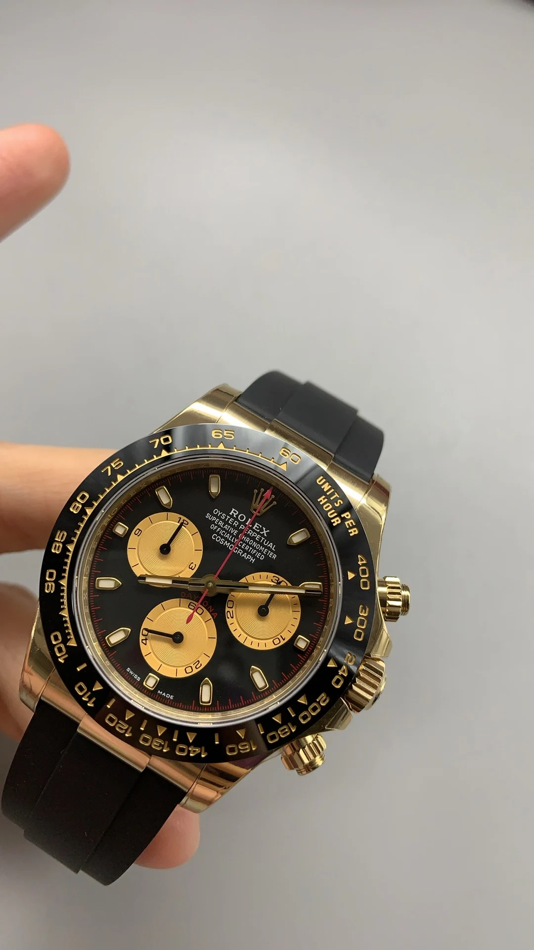 Rolex Little Devil, dd4130 — photographed off the sweep