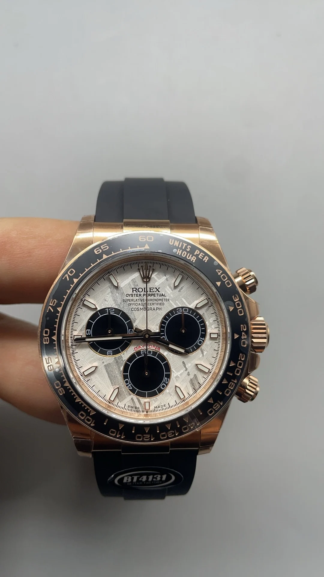 Rolex Meteorite Rose Gold