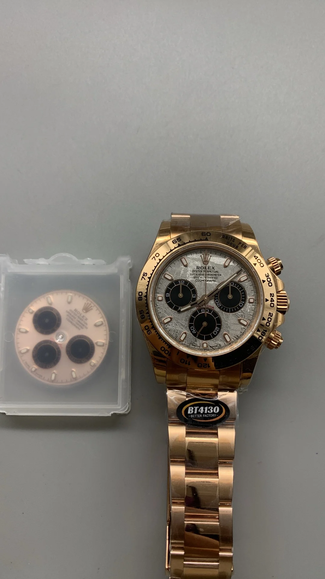 Rolex Meteorite Rose Gold