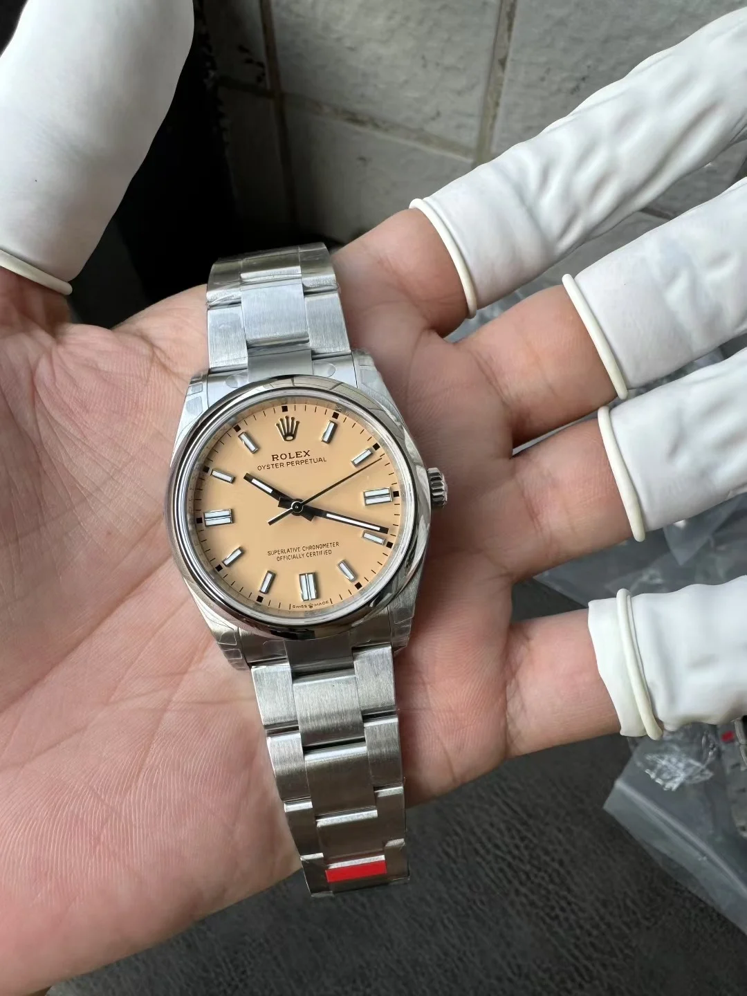 Rolex Oyster Perpetual 36mm — photographed off the sweep