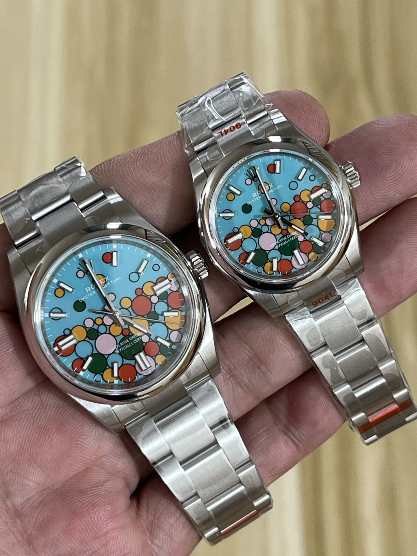 Rolex Oyster Perpetual 36mm — photographed off the sweep