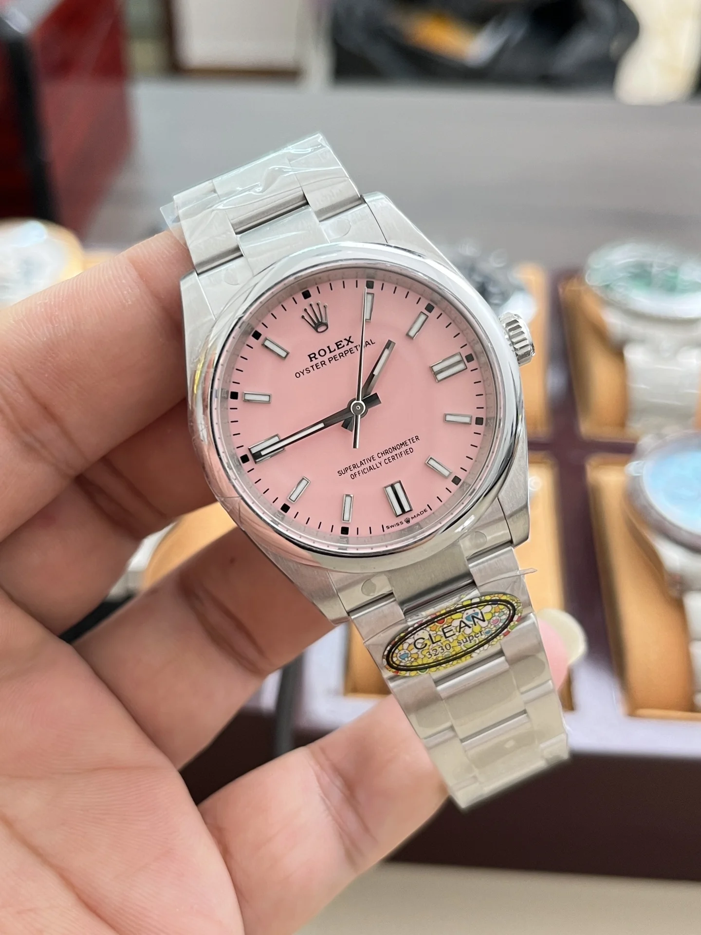 Rolex Oyster Perpetual 36mm — photographed off the sweep