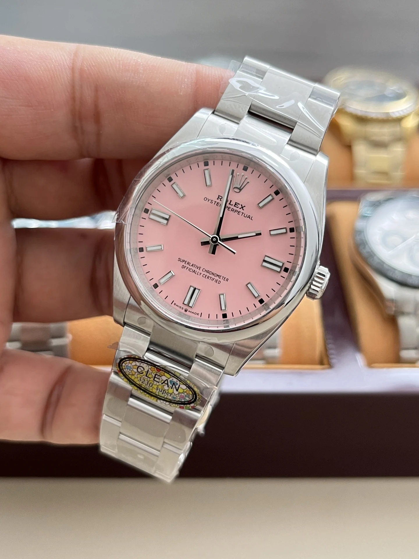 Rolex Oyster Perpetual 36mm — photographed off the sweep