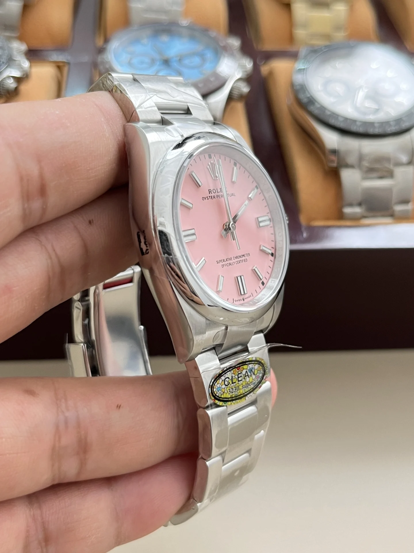 Rolex Oyster Perpetual 36mm — photographed off the sweep