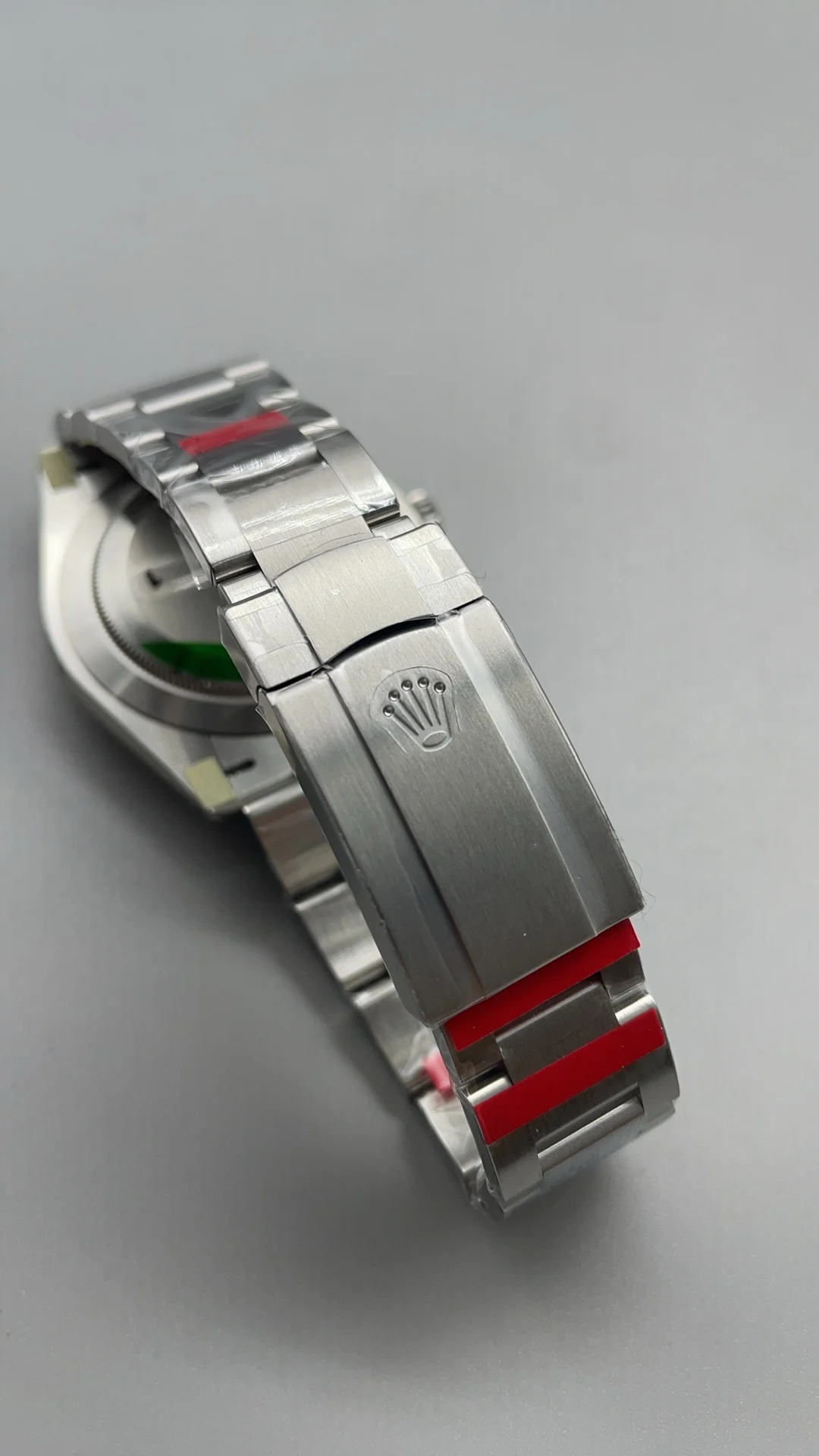 Rolex Oyster Perpetual 41mm — photographed off the sweep