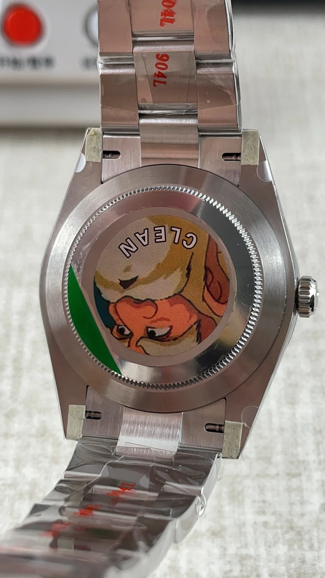 Rolex Oyster Perpetual 41mm — photographed off the sweep