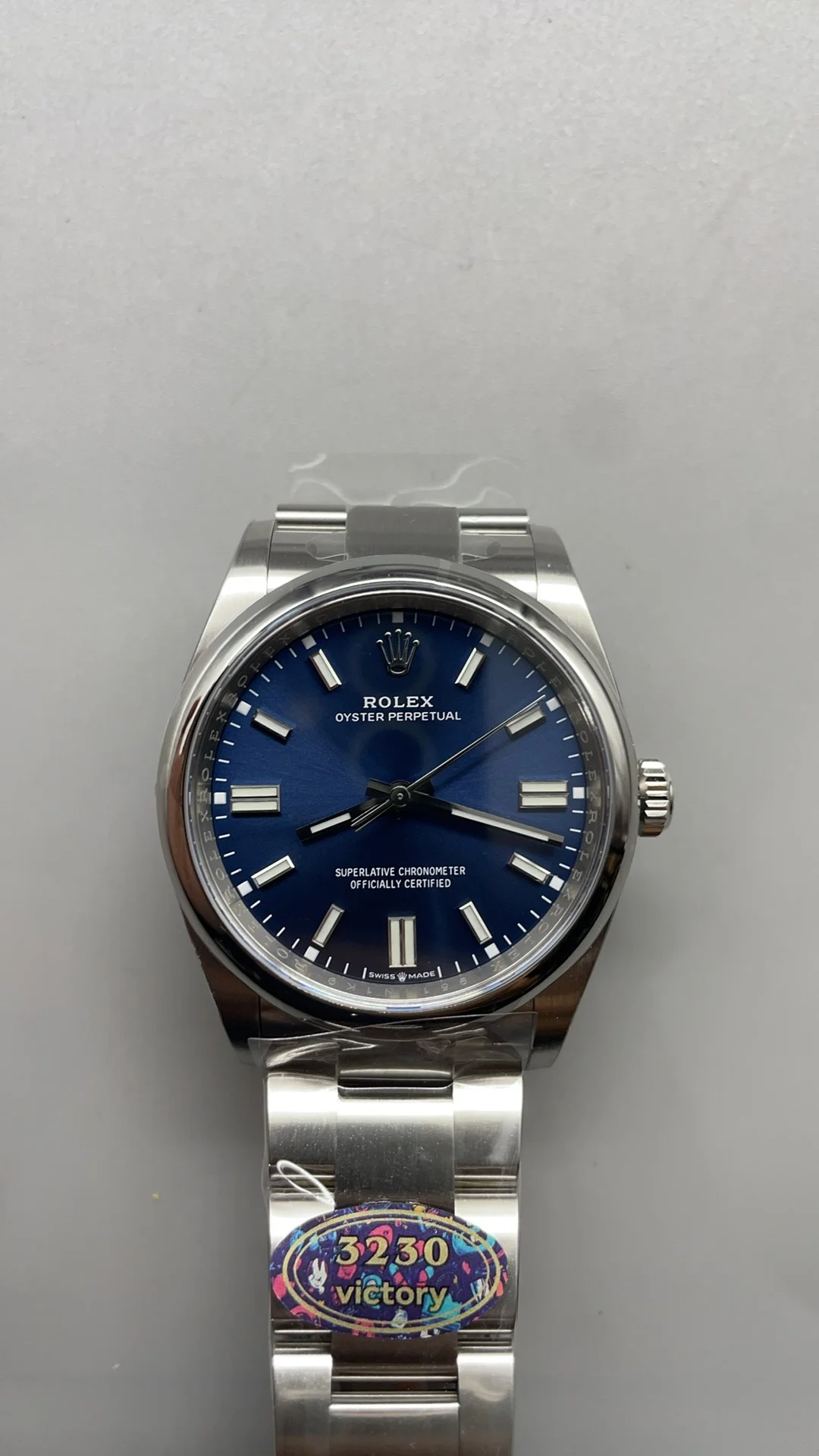Rolex Oyster Perpetual Blue Dial 36mm