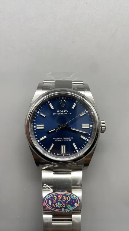Rolex Oyster Perpetual Blue Dial 36mm
