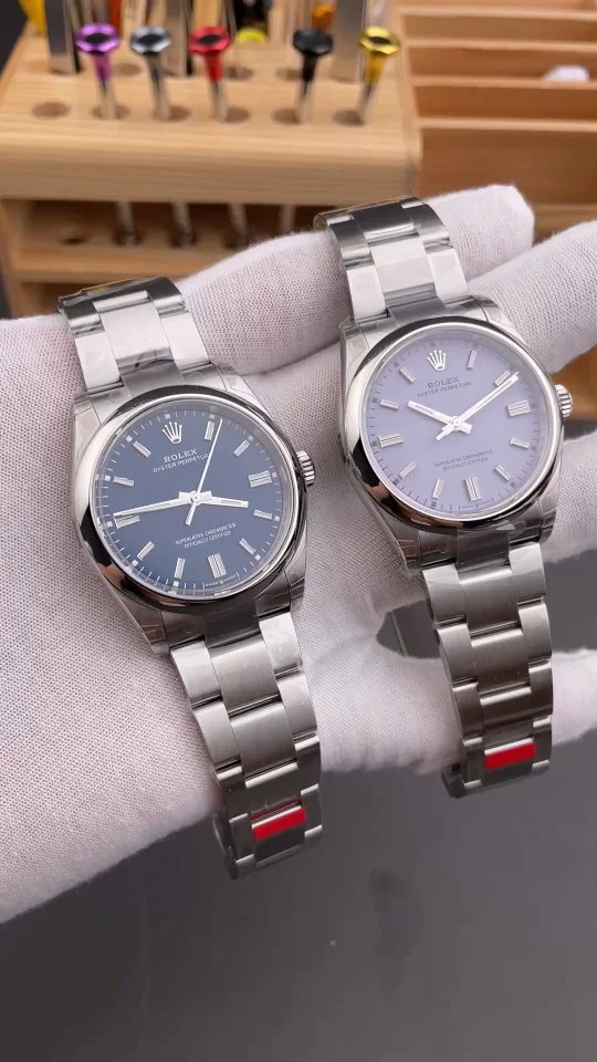 Rolex Oyster Perpetual Blue Dial 36mm