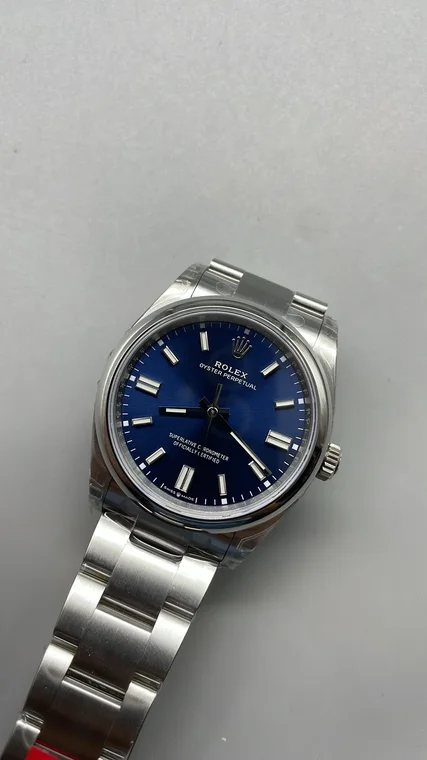 Rolex Oyster Perpetual Blue Dial 36mm