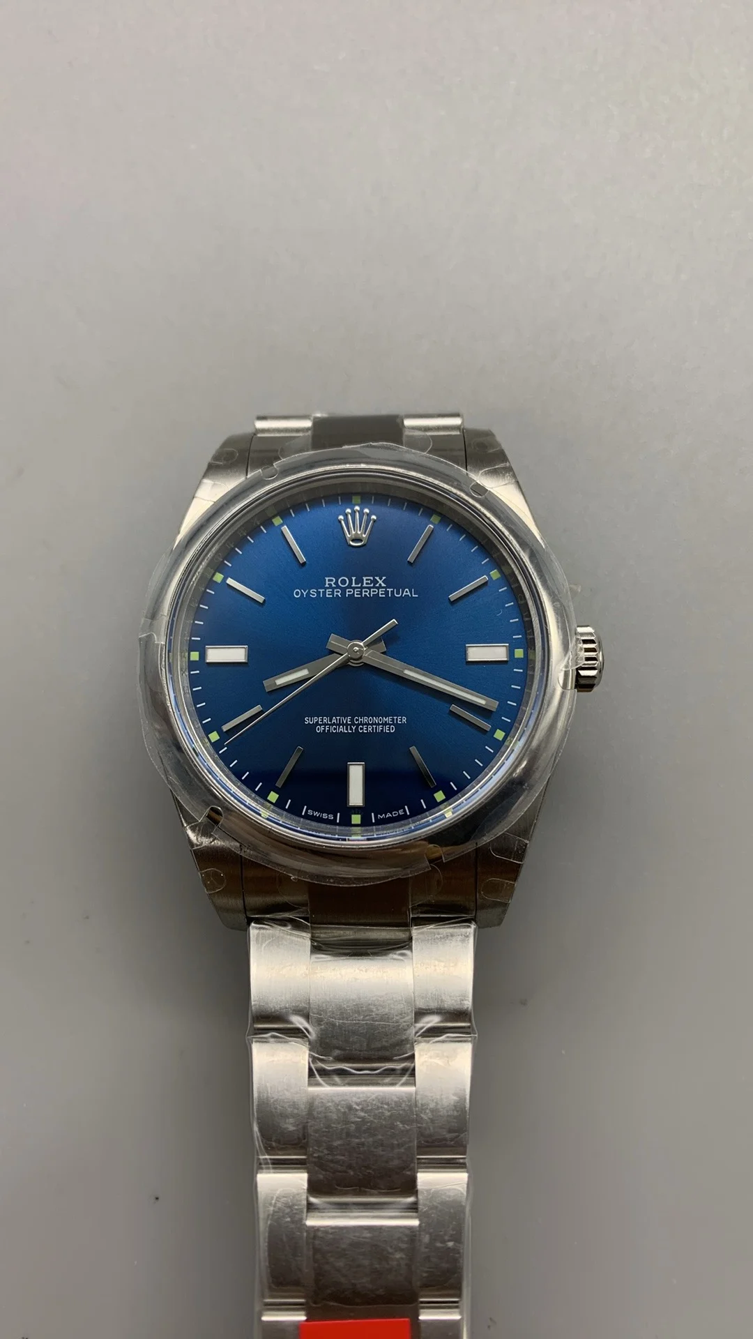 Rolex Oyster Perpetual Blue Dial 39mm