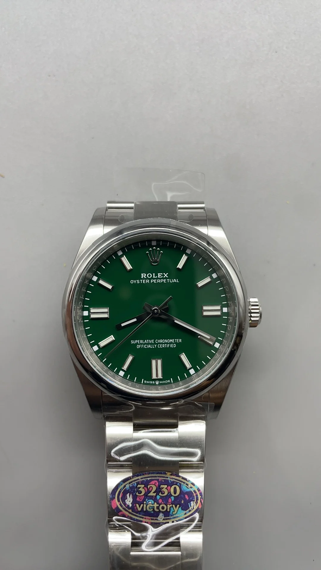Rolex Oyster Perpetual Green Dial