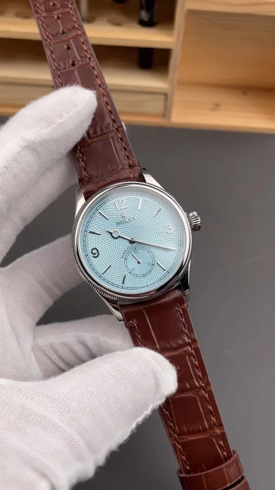 Rolex Oyster Perpetual Ice Blue Blue Dial 39mm