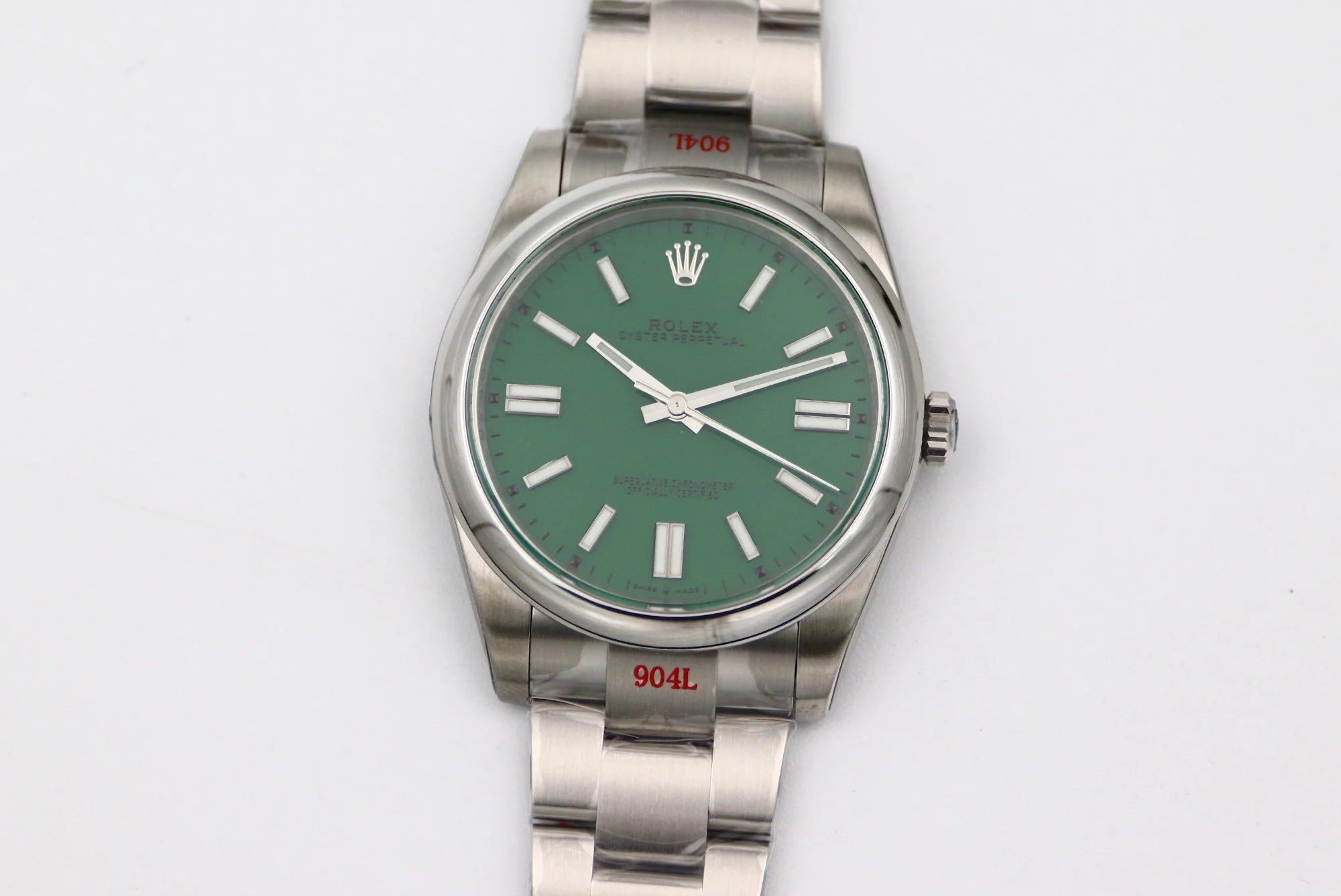 Rolex Oyster Perpetual Ice Blue Steel Blue Dial 41mm