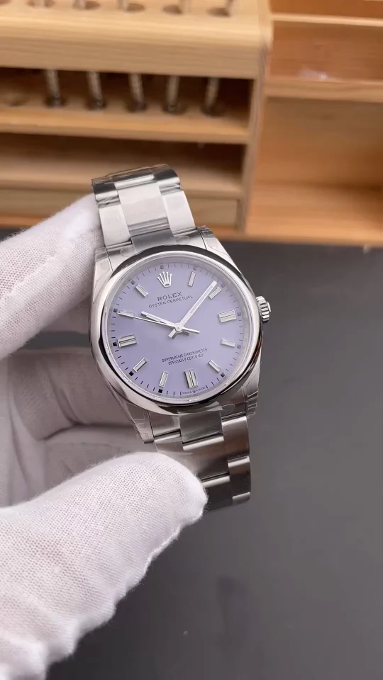 Rolex Oyster Perpetual Purple Dial 36mm