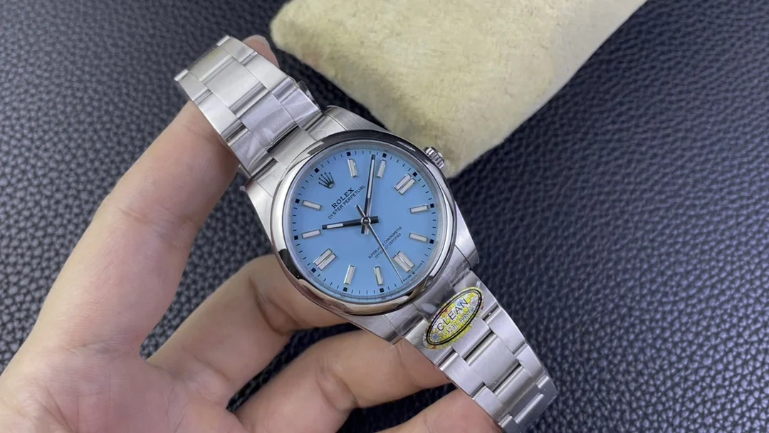 Rolex Oyster Perpetual Tiffany Blue Dial 124300 41mm