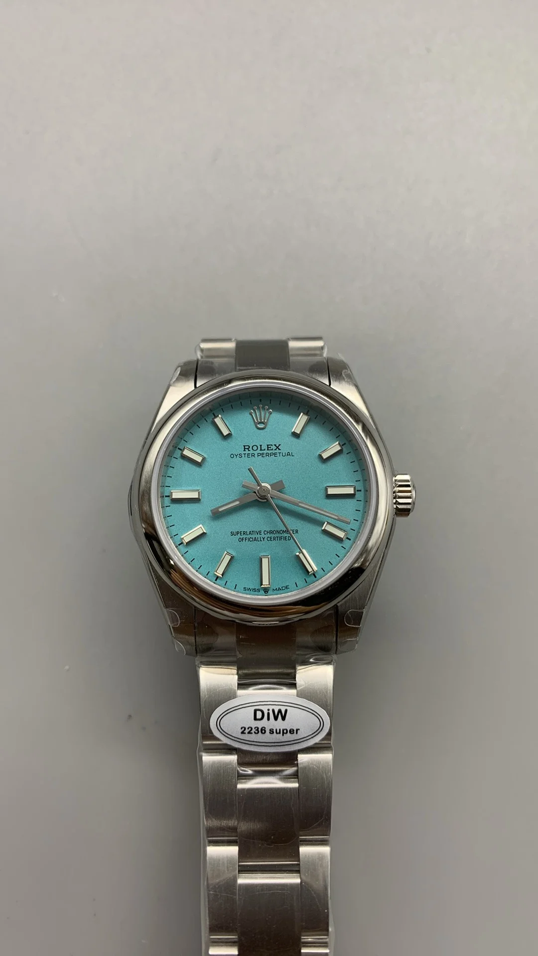 Rolex Oyster Perpetual Tiffany Blue Dial 31mm