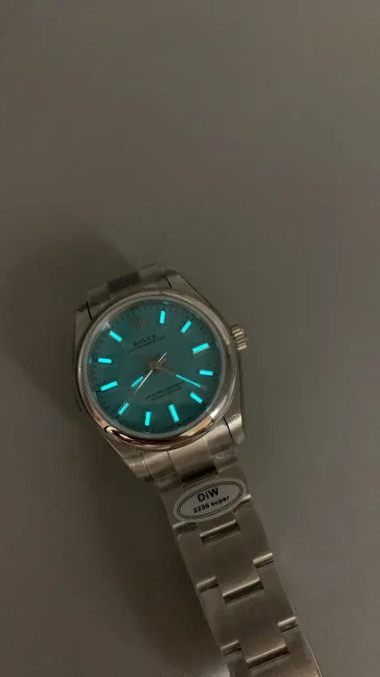 Rolex Oyster Perpetual Tiffany Blue Dial 31mm