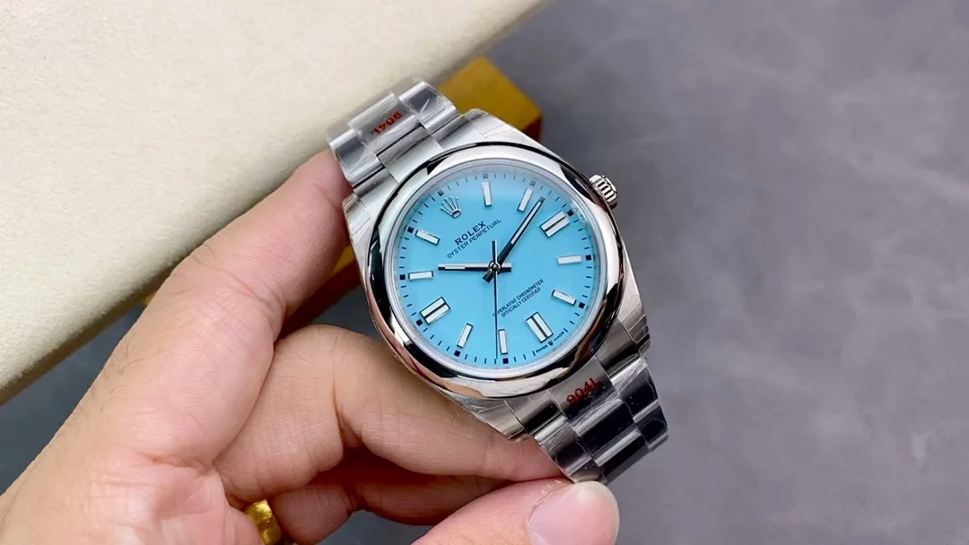 Rolex Oyster Perpetual Tiffany Steel