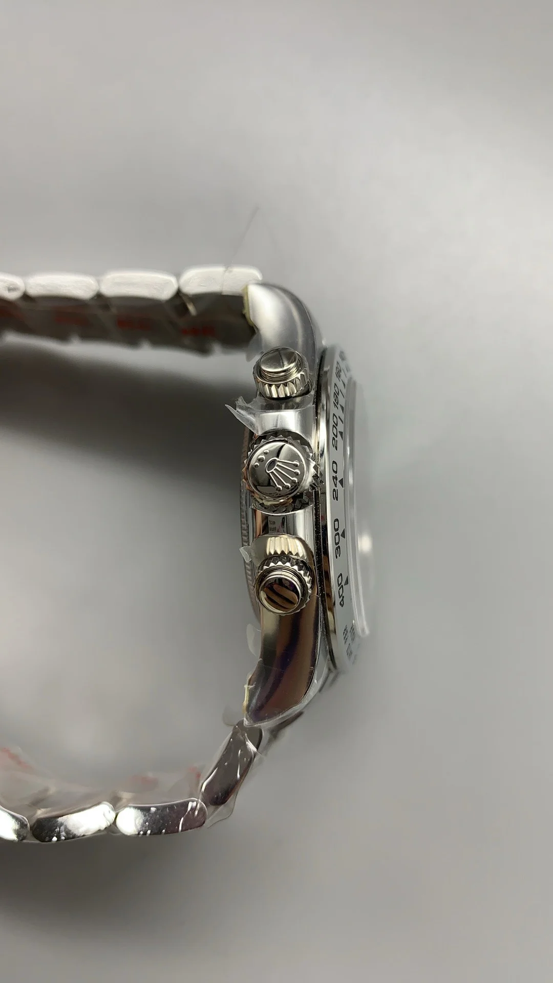 Rolex Platinum — photographed off the sweep