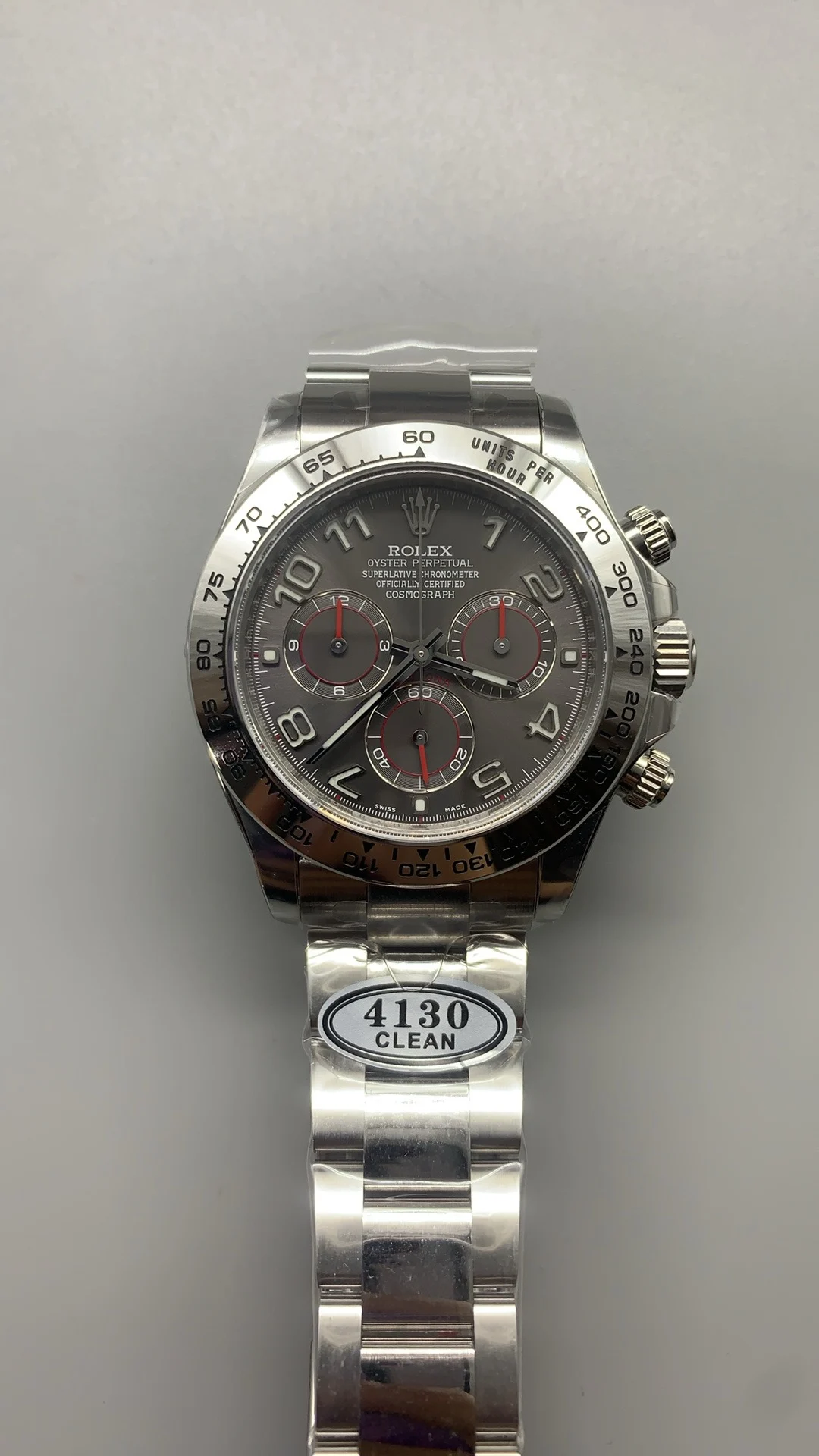 Rolex Platinum Grey Dial