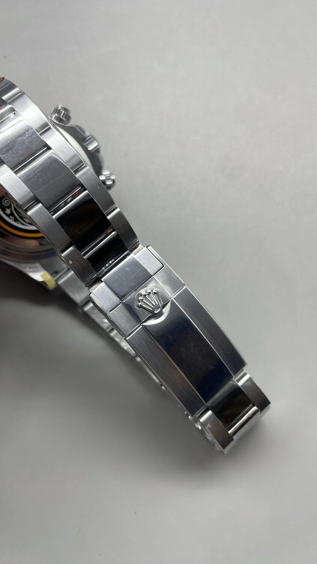 Rolex Platinum — photographed off the sweep