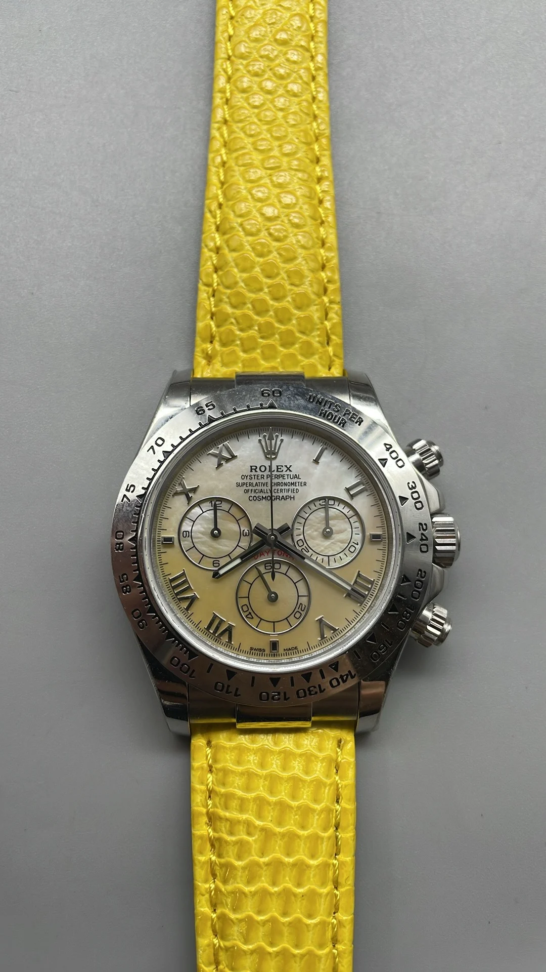 Rolex ppm, Huang Meiren, mopdi, 4130 movement
