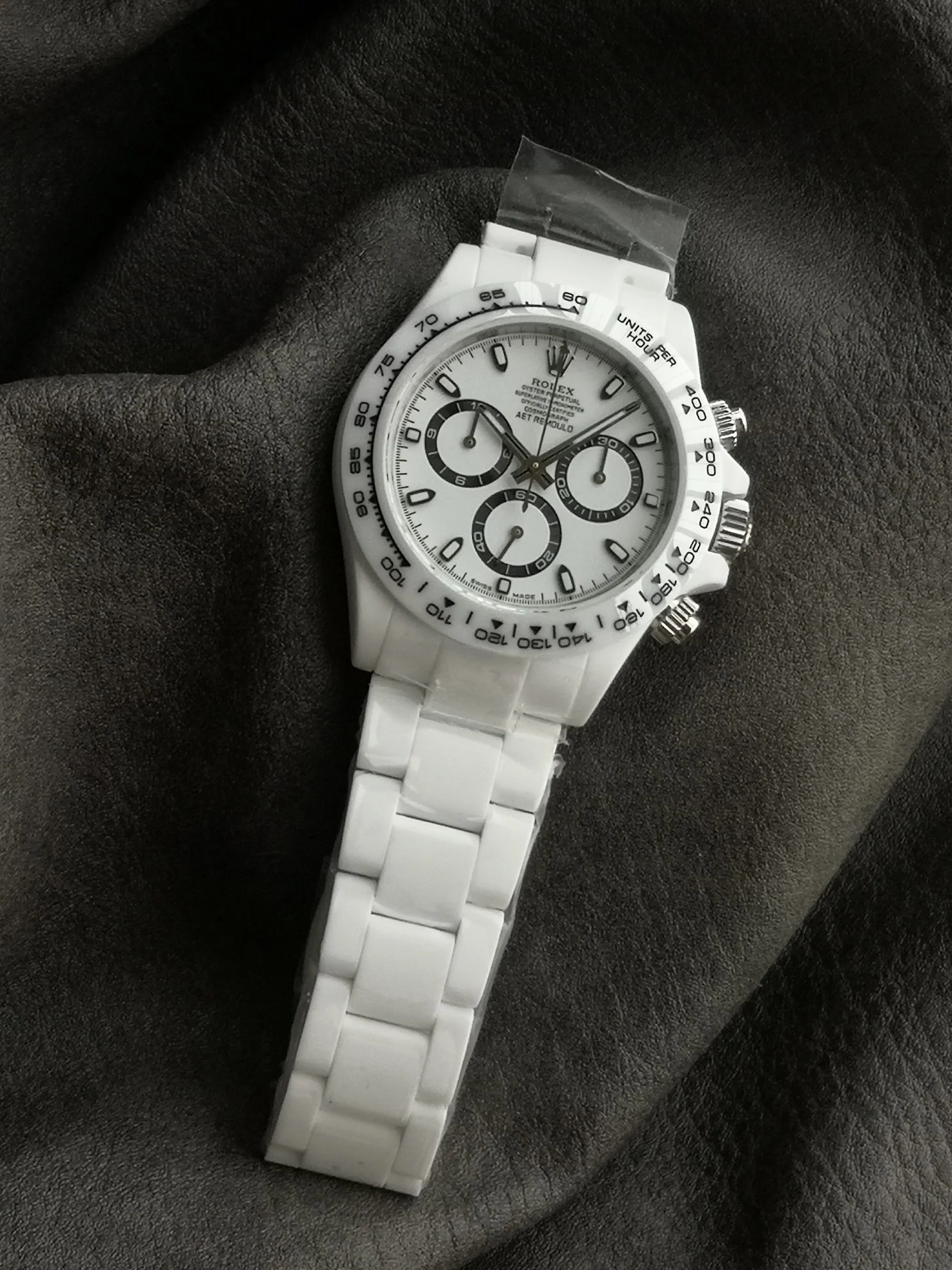 Rolex Rainbow — photographed off the sweep