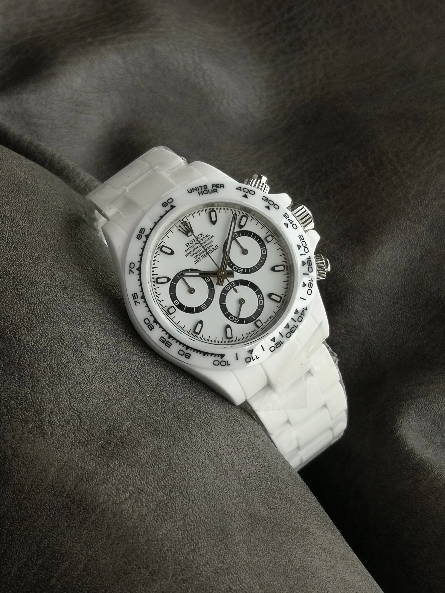 Rolex Rainbow — photographed off the sweep