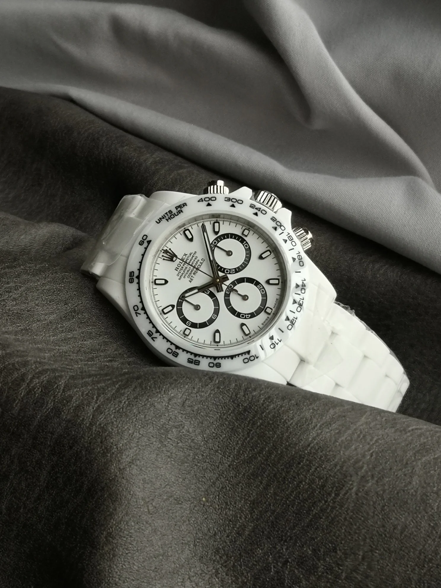 Rolex Rainbow — photographed off the sweep