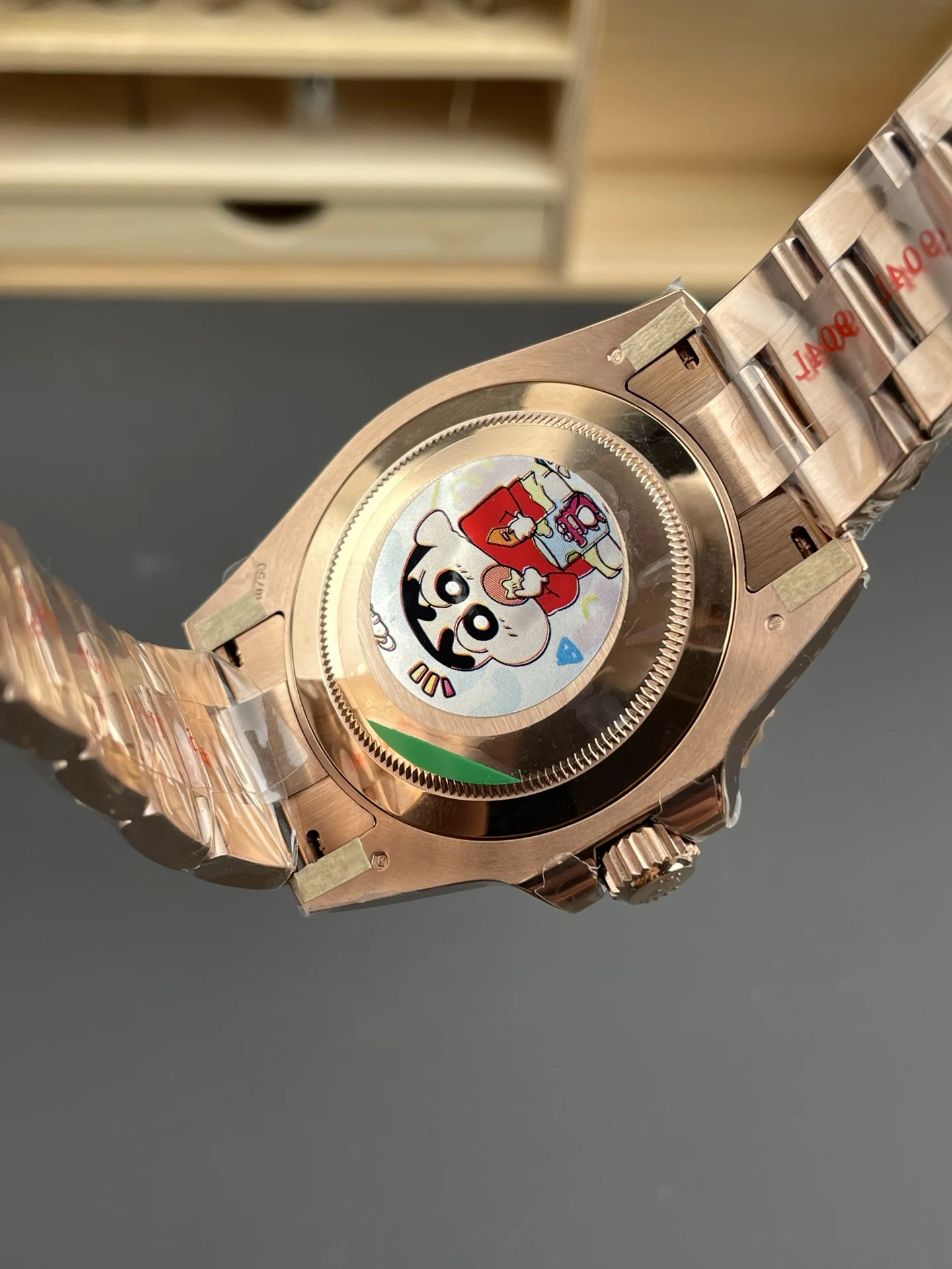 Rolex Root Beer 40mm — photographed off the sweep