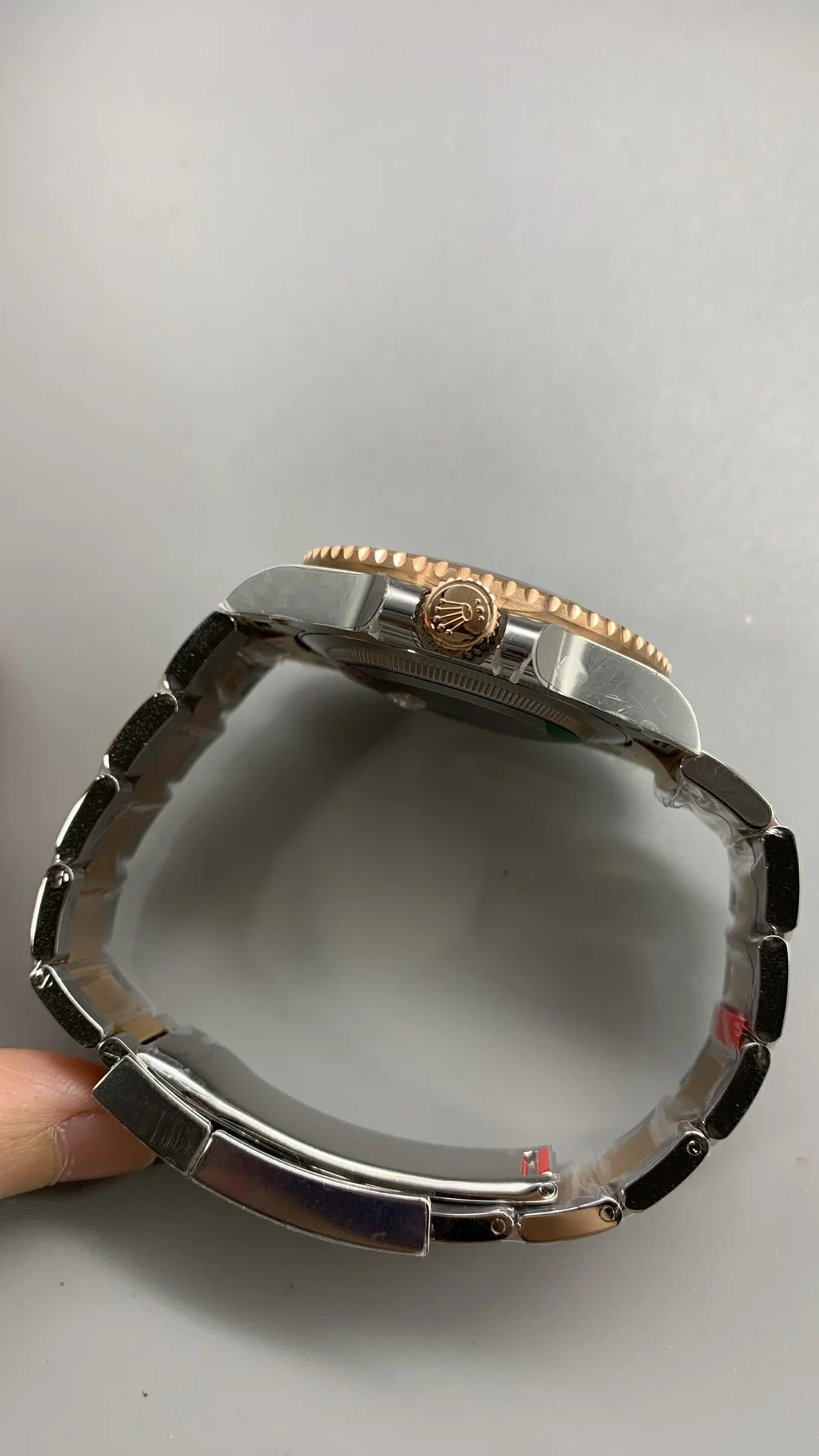 Rolex Root Beer — photographed off the sweep
