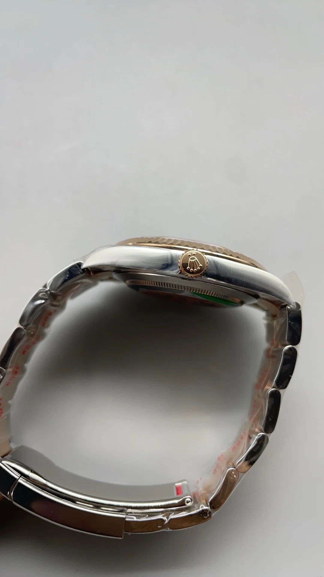 Rolex Rose Gold 41mm — photographed off the sweep
