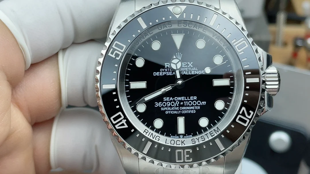 Rolex Sea-Dweller Black Dial — photographed off the sweep