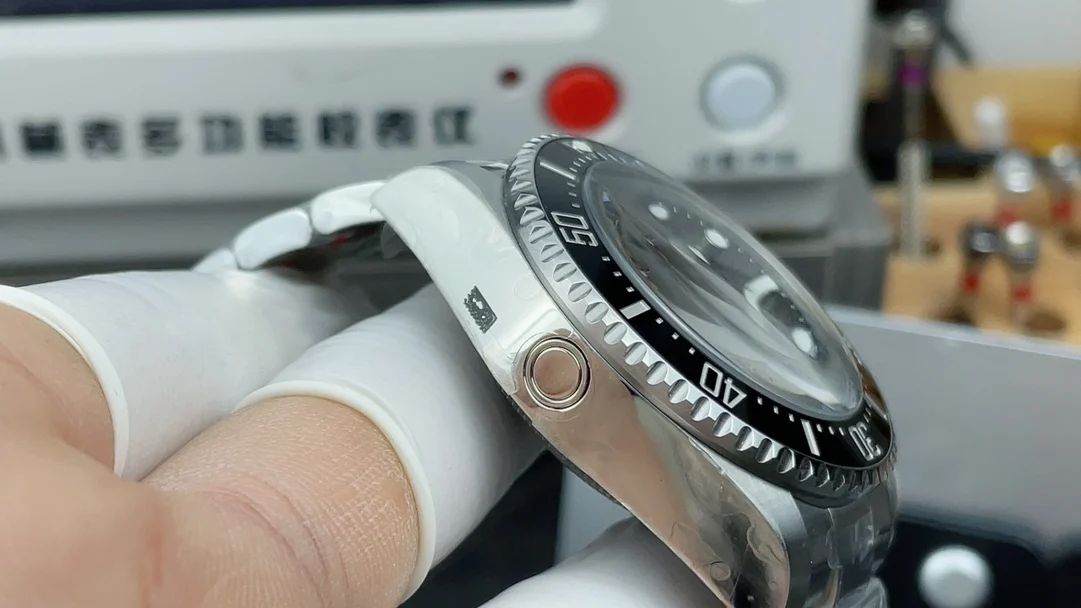 Rolex Sea-Dweller Black Dial — photographed off the sweep