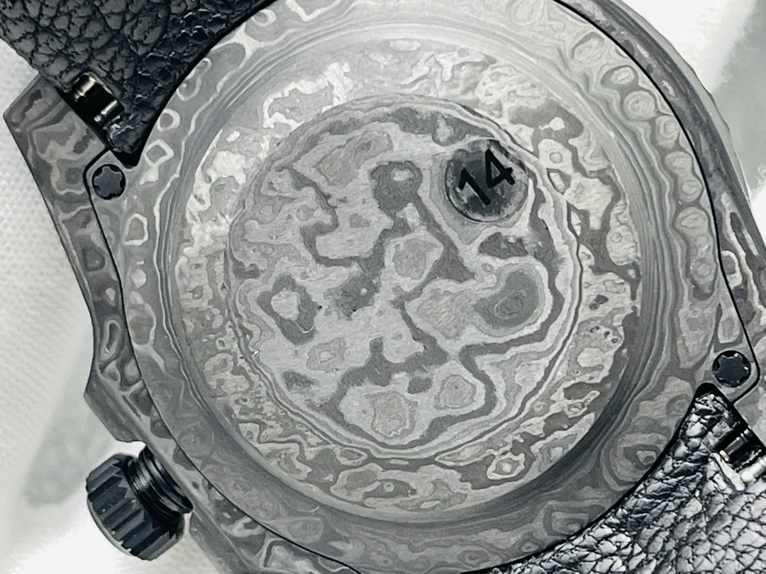 Rolex Sea-Dweller Carbon — photographed off the sweep