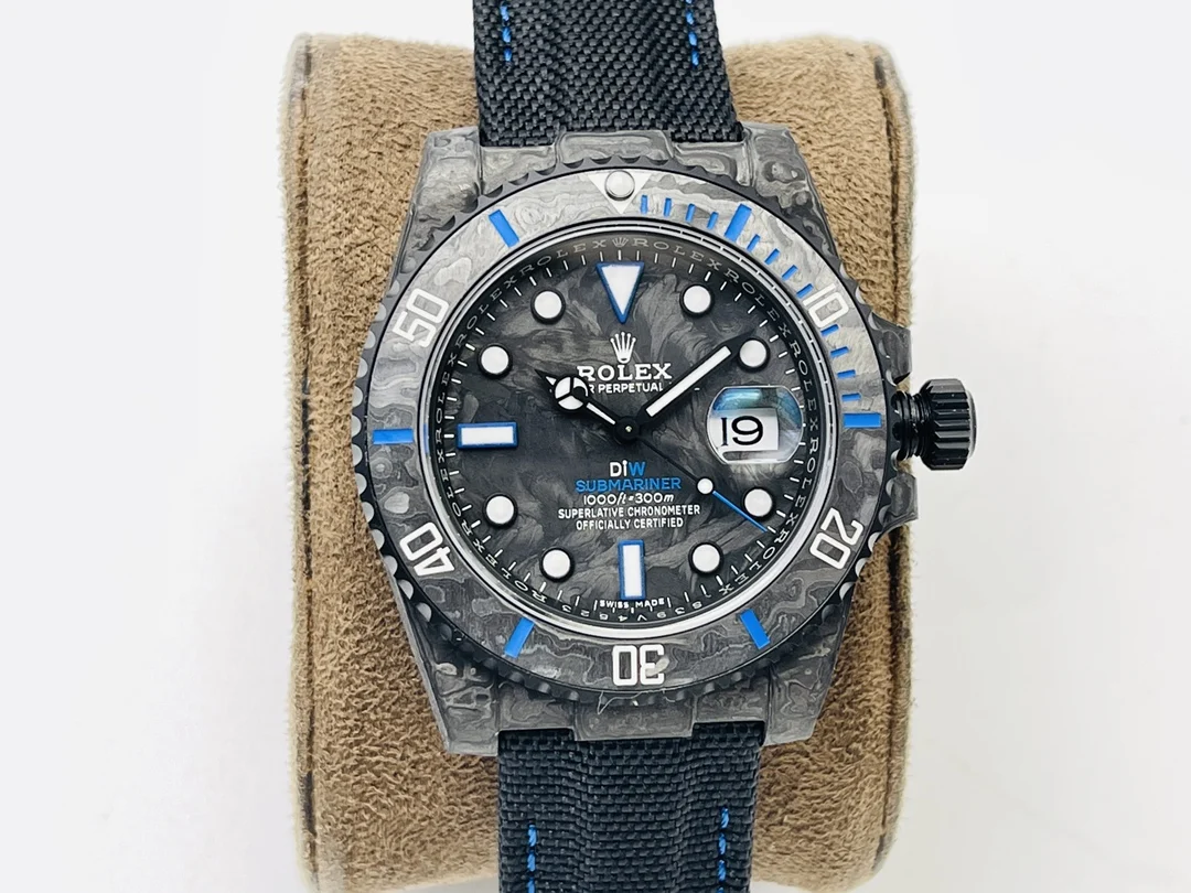 Rolex Sea-Dweller Carbon — photographed off the sweep