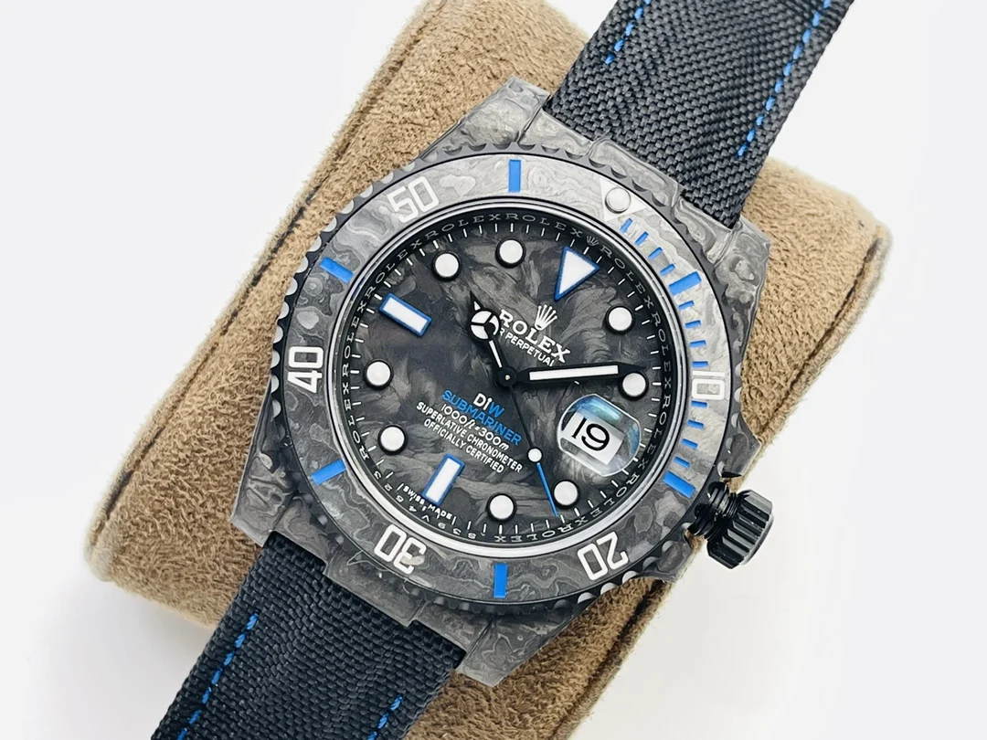 Rolex Sea-Dweller Carbon — photographed off the sweep