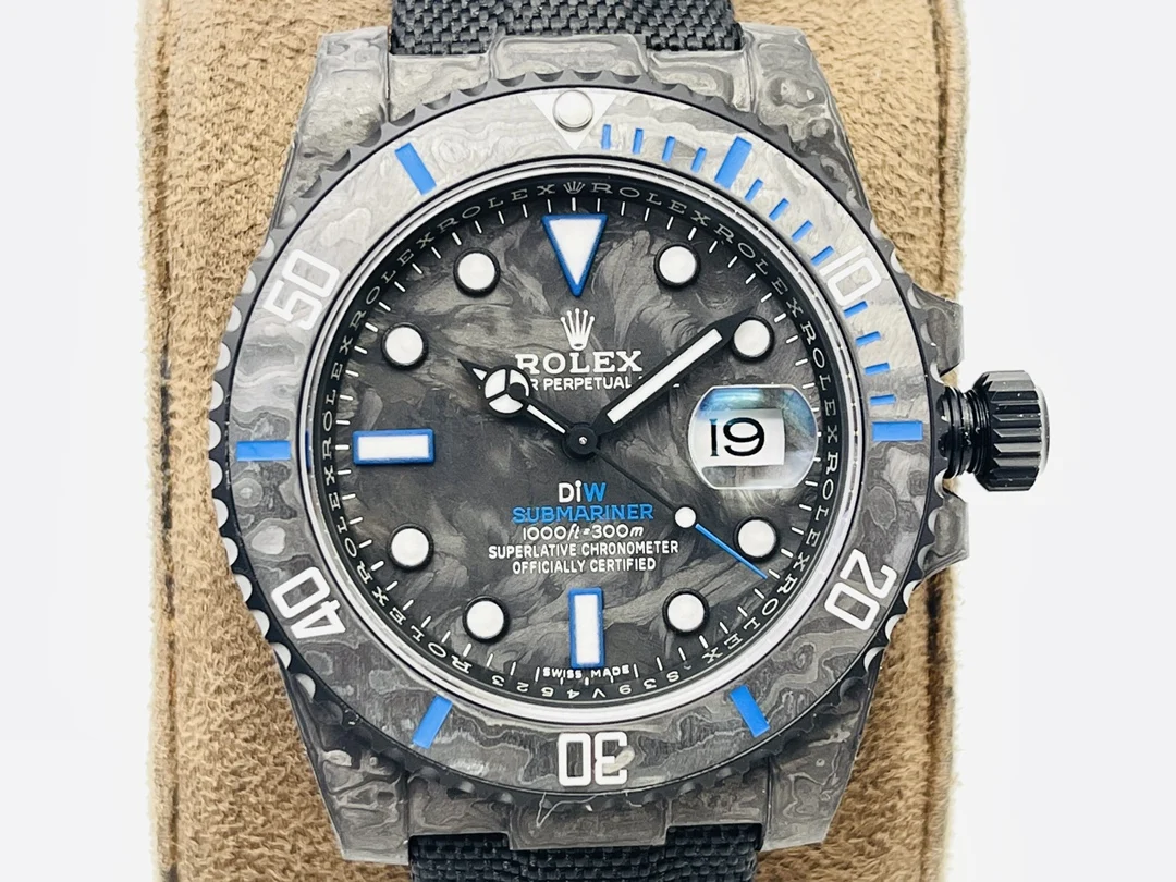 Rolex Sea-Dweller Carbon — photographed off the sweep