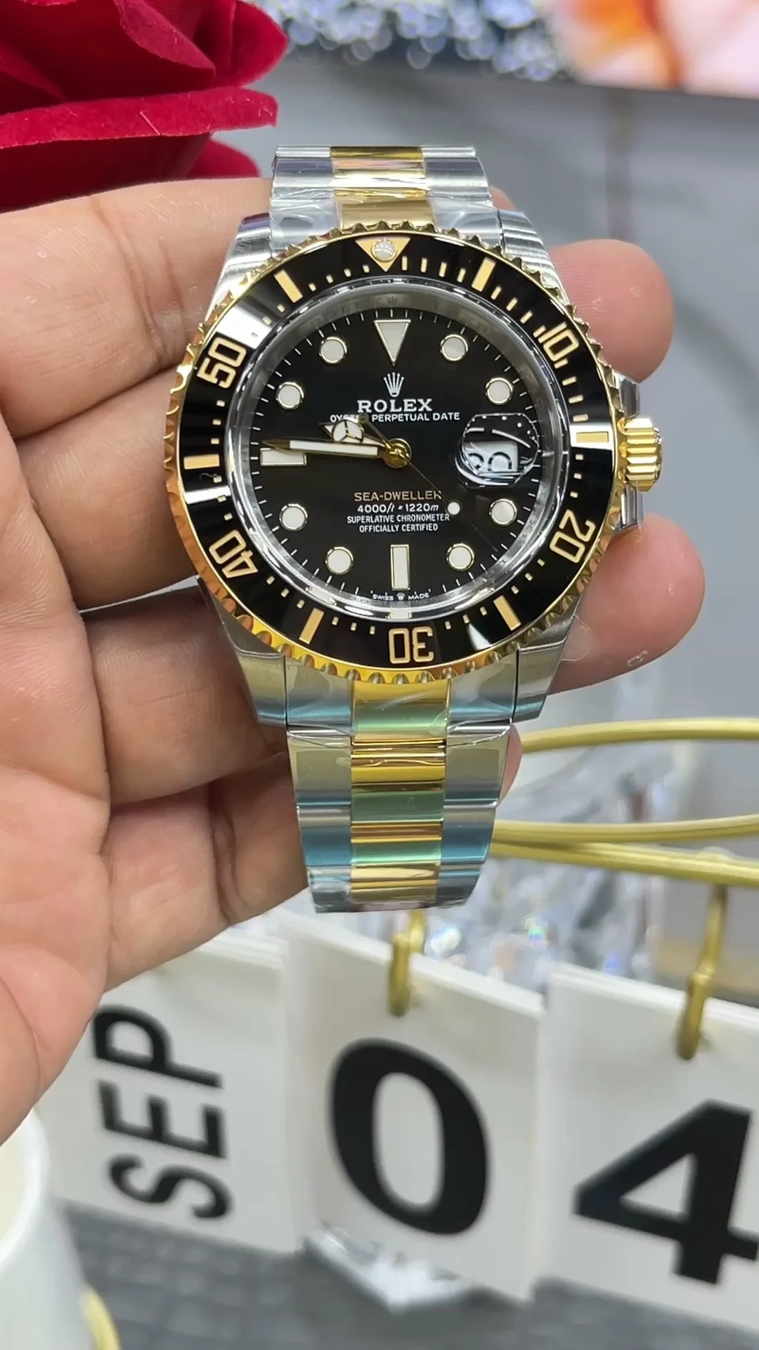 Rolex Sea-Dweller Two-Tone