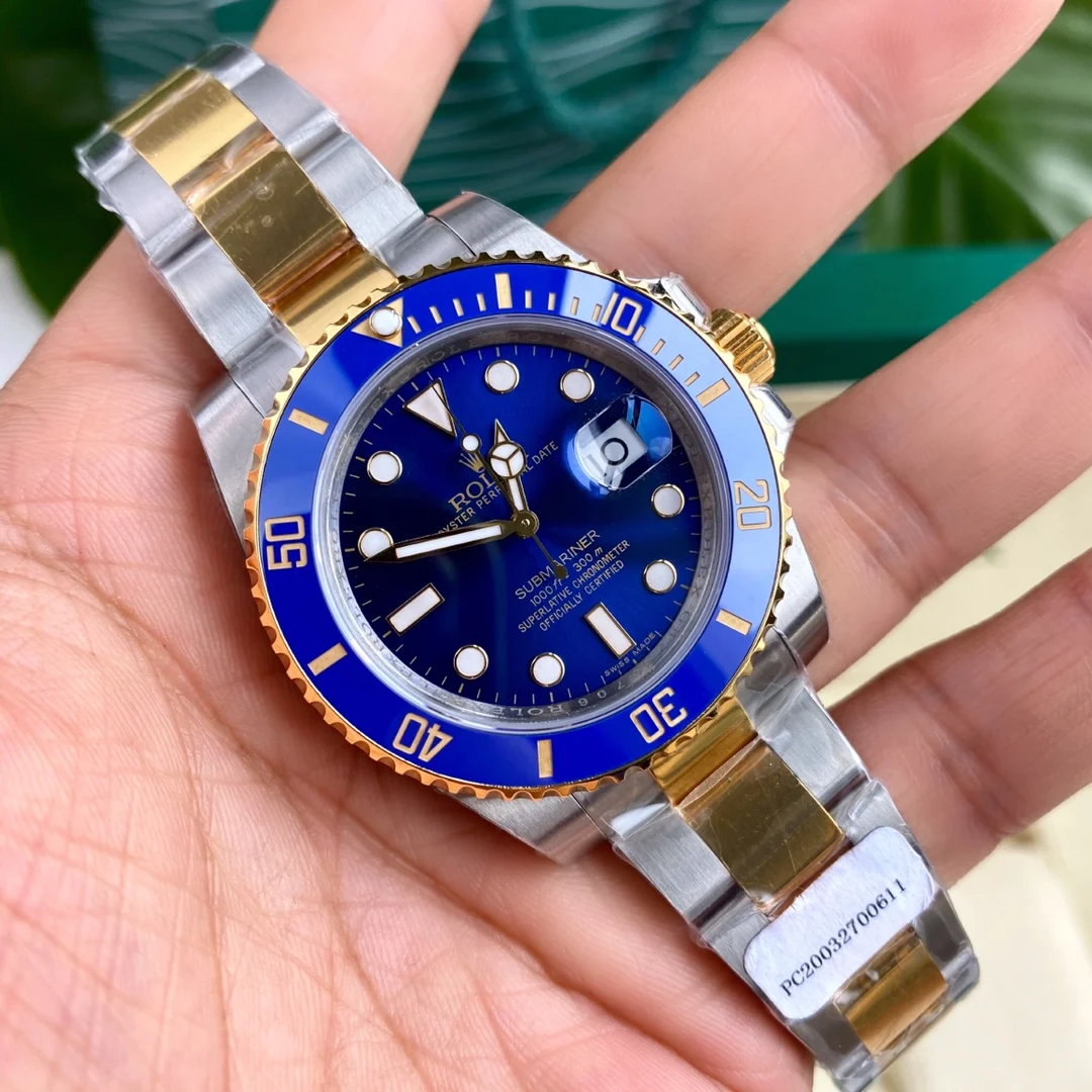 Rolex Sea-Dweller Yellow Gold — photographed off the sweep