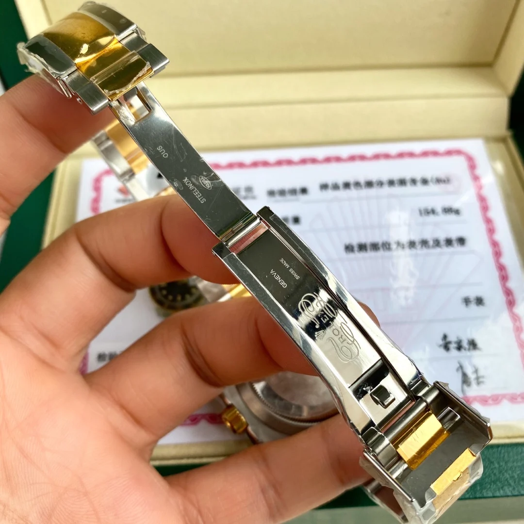 Rolex Sea-Dweller Yellow Gold — photographed off the sweep