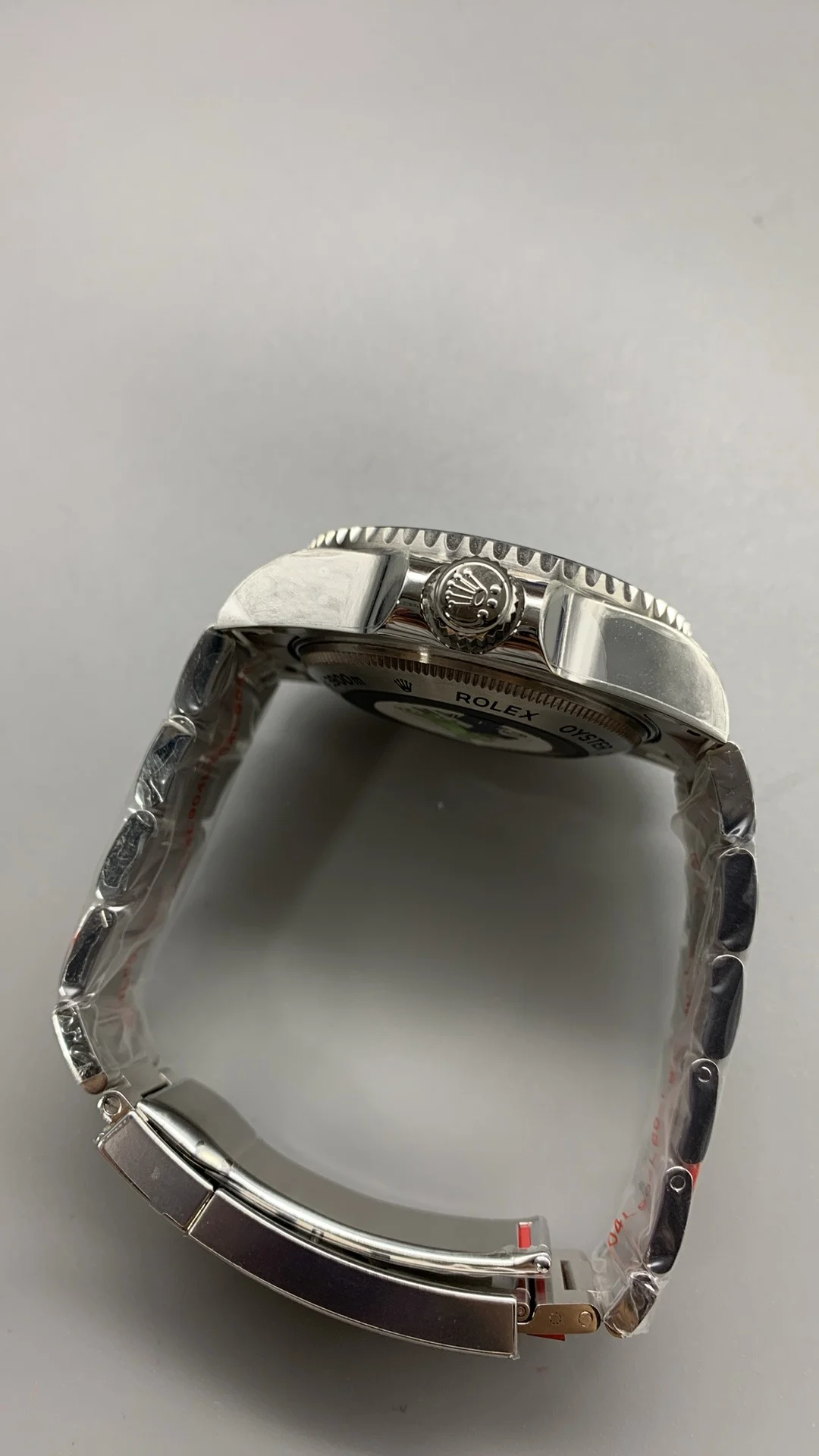 Rolex Sea-Dweller — photographed off the sweep