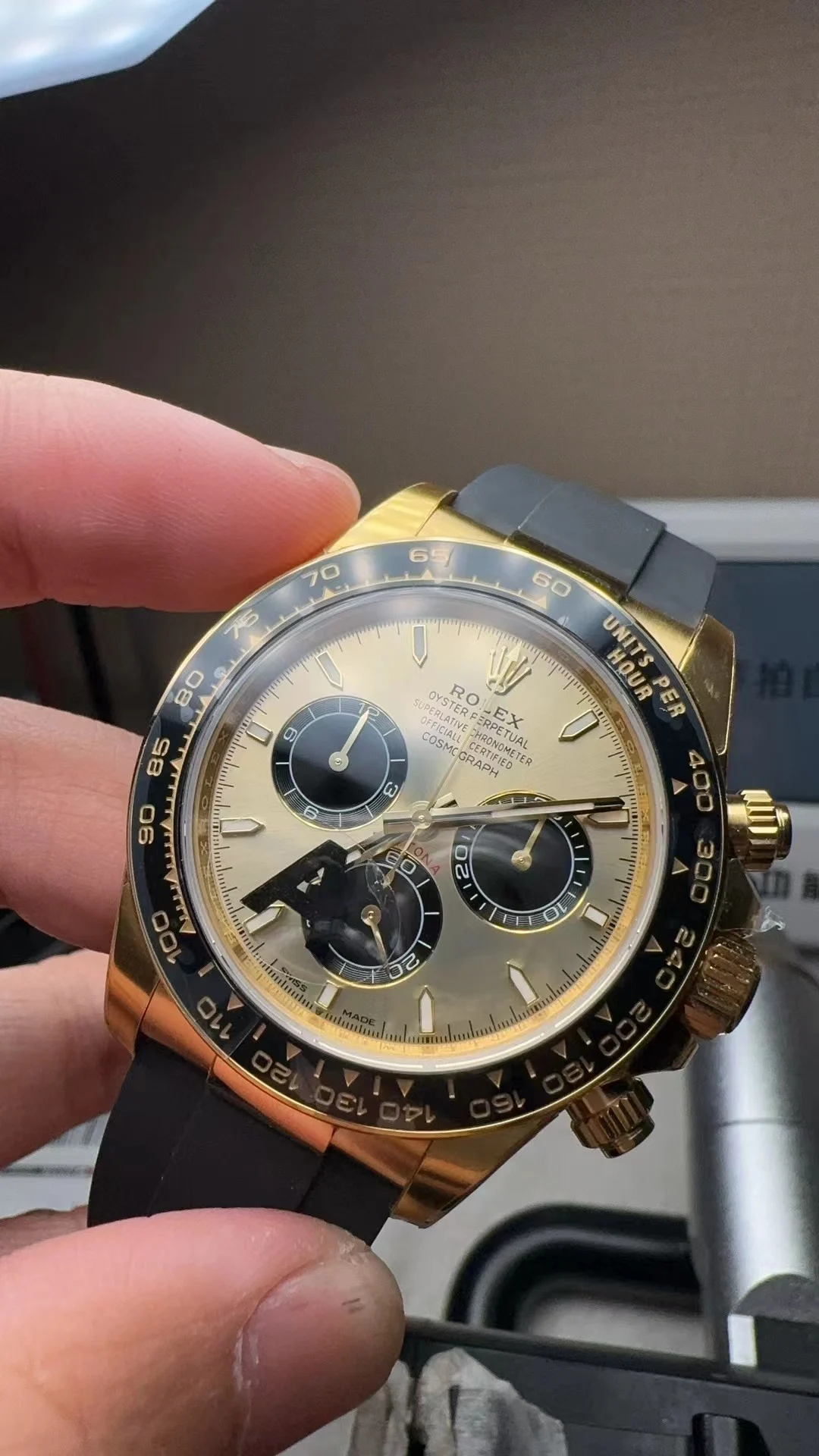 Rolex Shawn Yue — photographed off the sweep