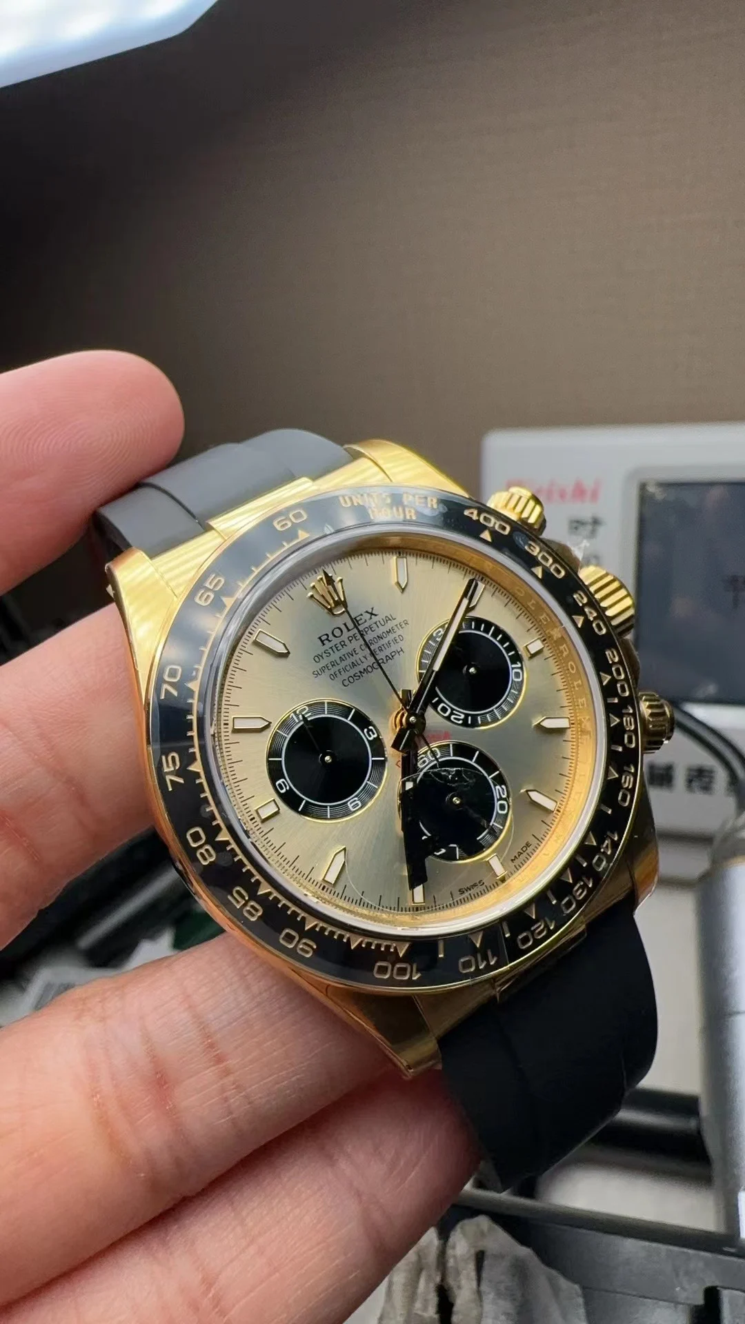 Rolex Shawn Yue — photographed off the sweep