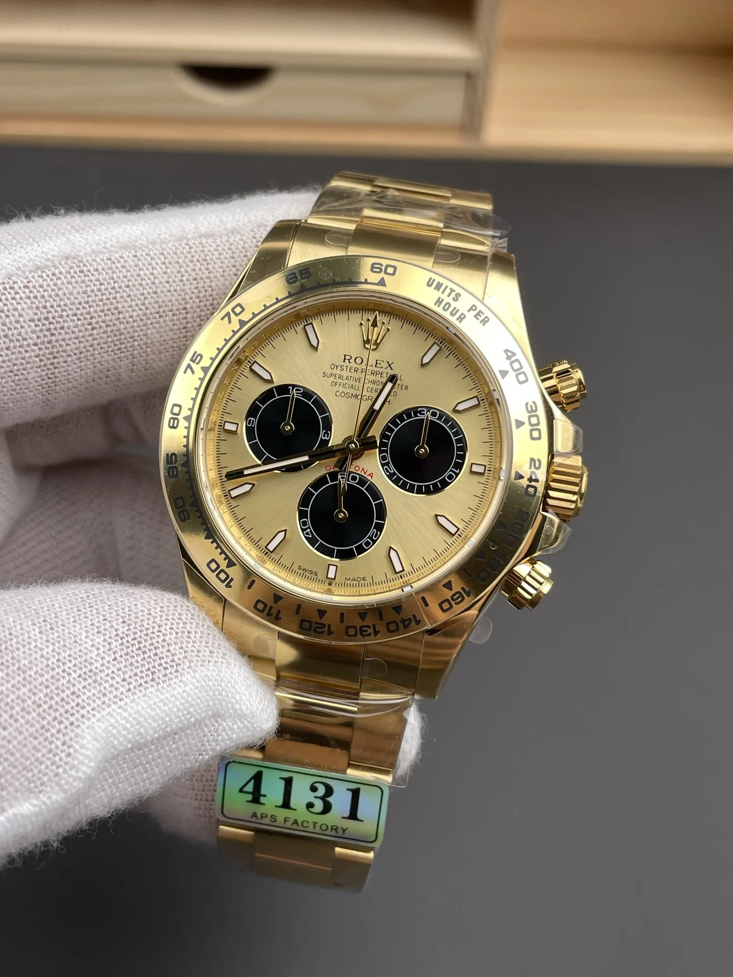 Rolex Shawn Yue 40mm — photographed off the sweep